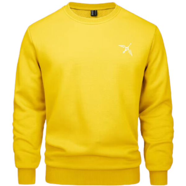 Fleece Crewneck Sweatshirt Long Sleeve